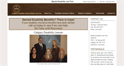 Desktop Screenshot of disabilitylaw.ca