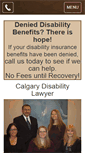 Mobile Screenshot of disabilitylaw.ca